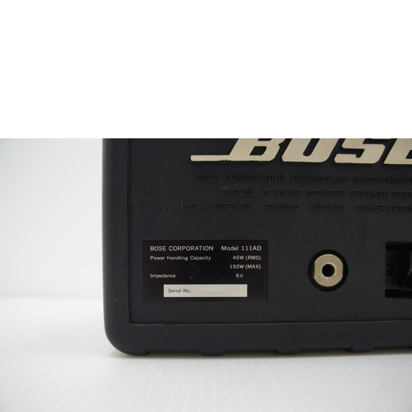BOSE/スピーカー BOSE 111AD/111-AD//0100621/0100622/Bランク/75