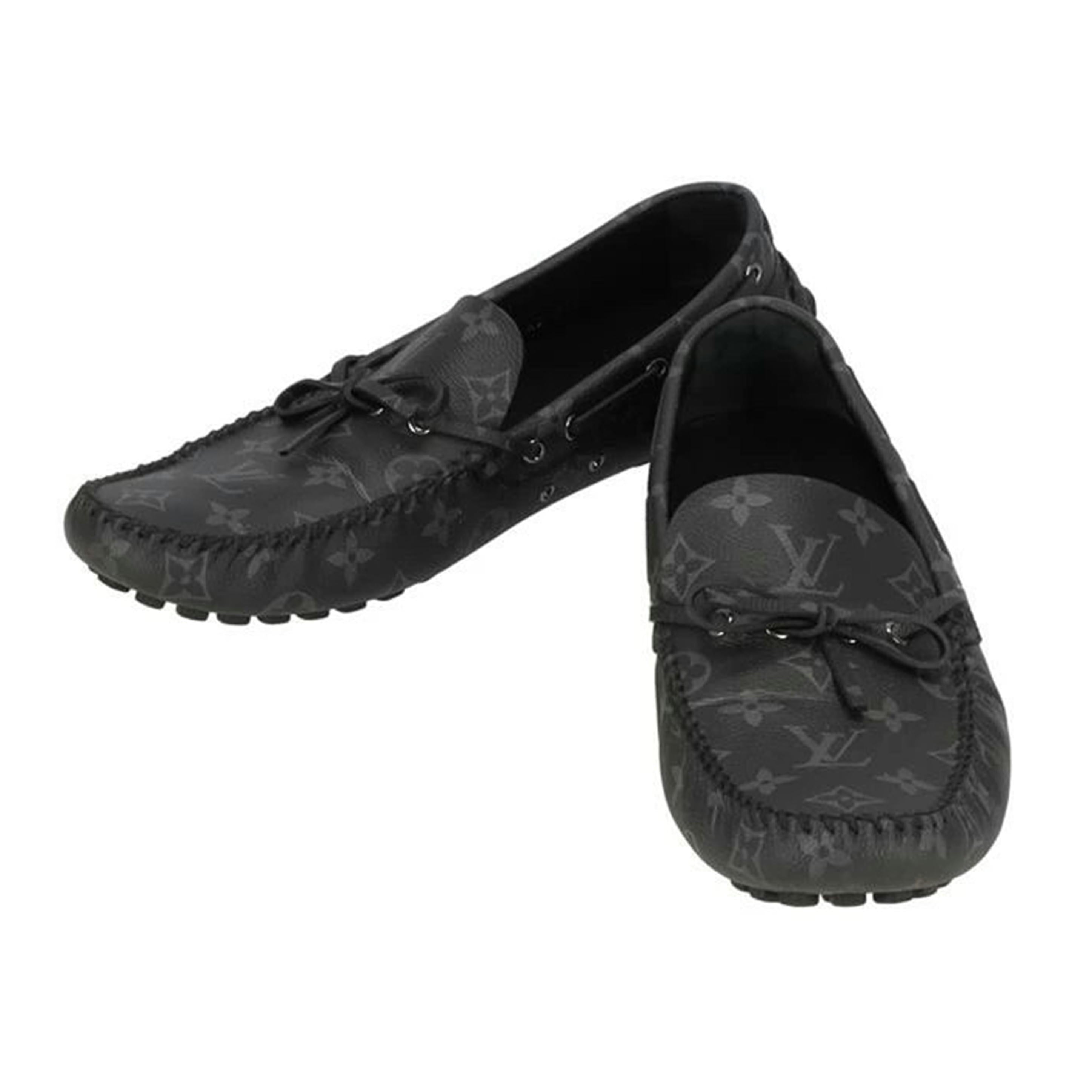 LOUIS VUITTON ルイ・ヴィトン/ドライビングシューズ/モノグラム・エクリプス/1A441L//ND0***/Aランク/93