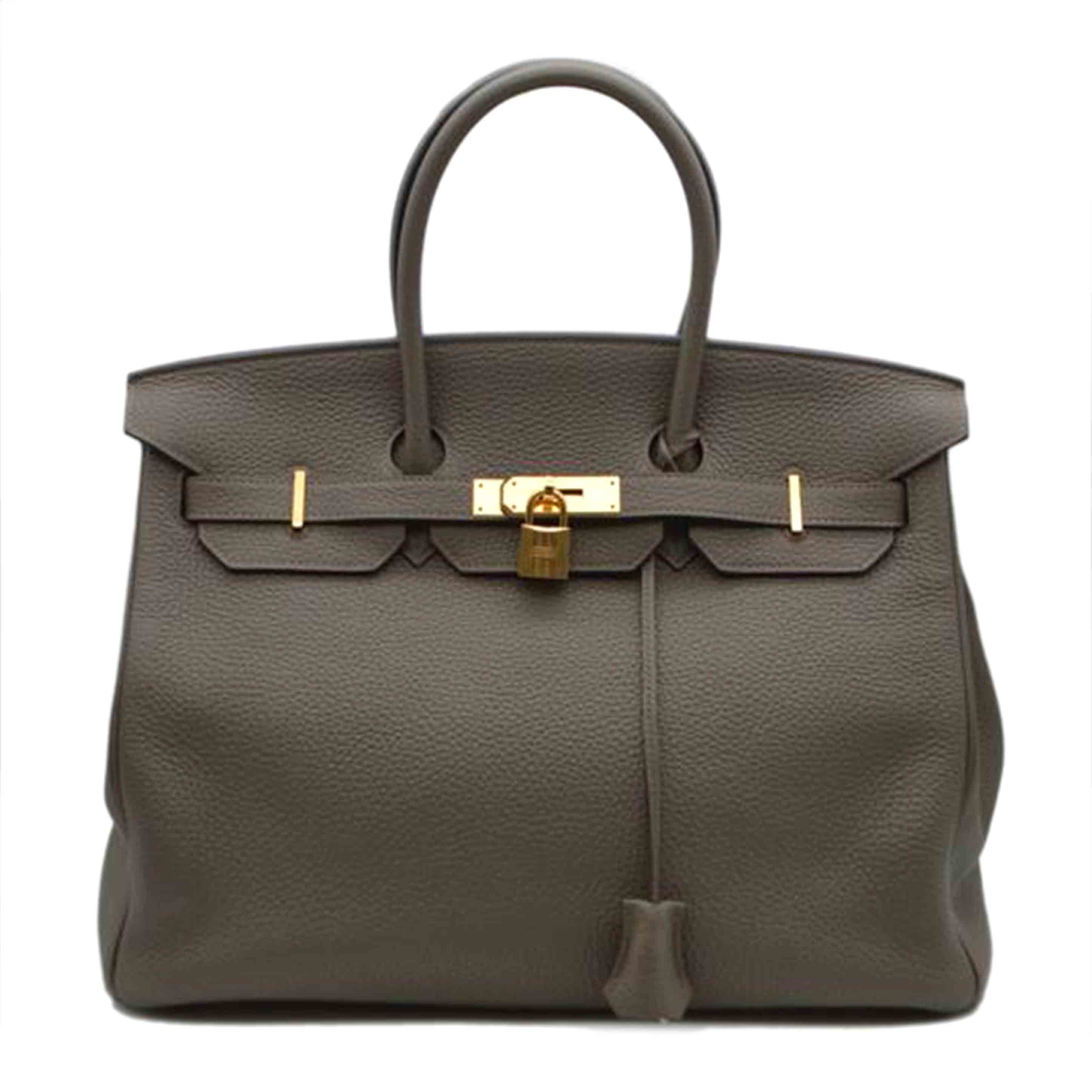 HERMES エルメス/バーキン35/トゴ/グリメイヤー//T S**************/Aランク/89