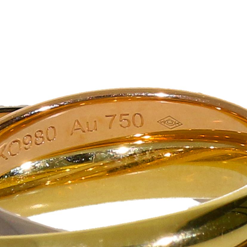 Cartier カルティエ/3連リング/#8/750/9.2g//ABランク/93