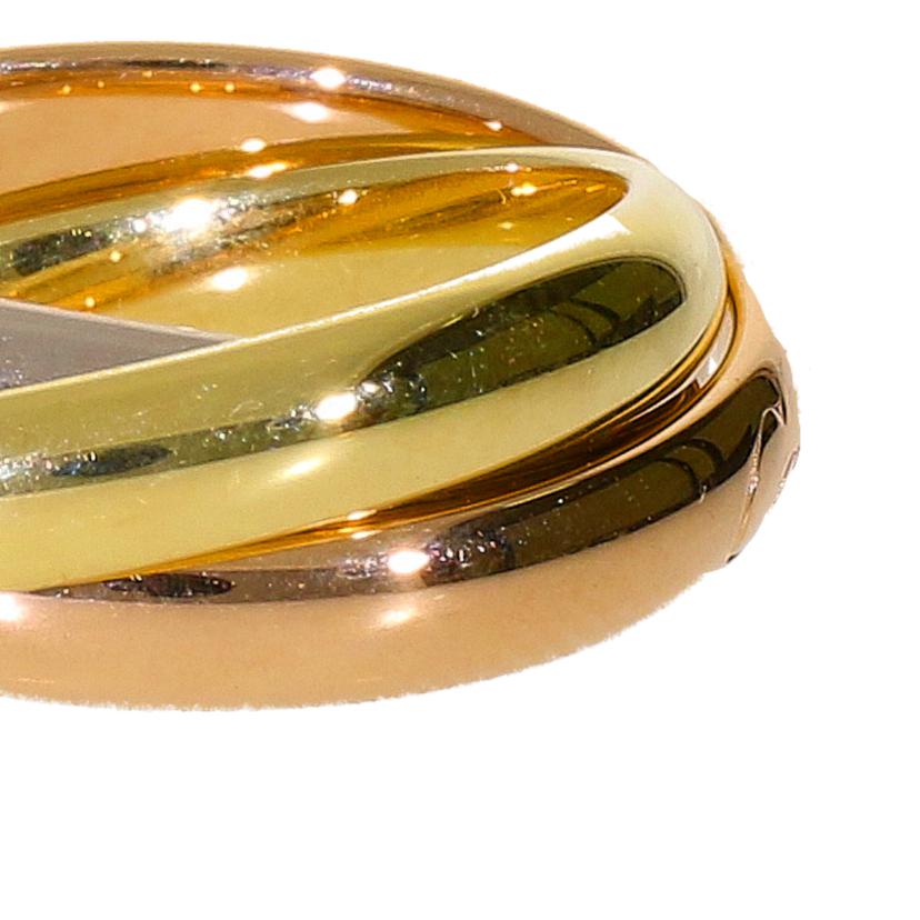 Cartier カルティエ/3連リング/#8/750/9.2g//ABランク/93