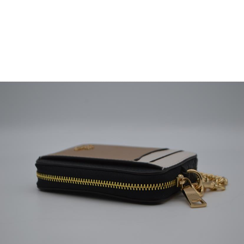 COACH コーチ/カラーブロックチェーンコインケース/C1886//L22**/Aランク/89