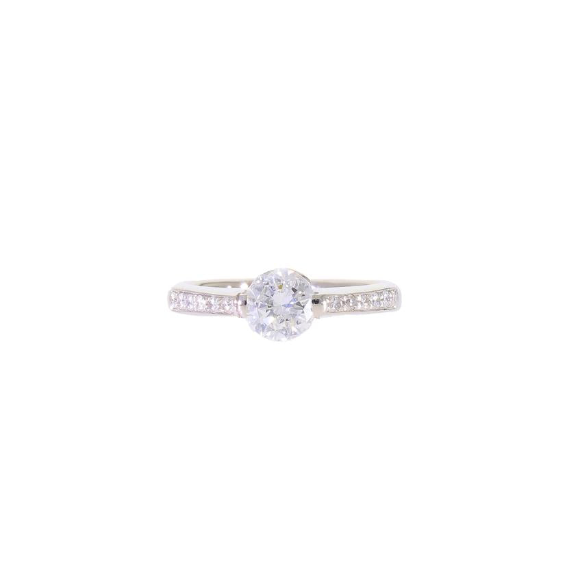 /◎Pt900ダイヤリング1.014/0.13ct//Aランク/59