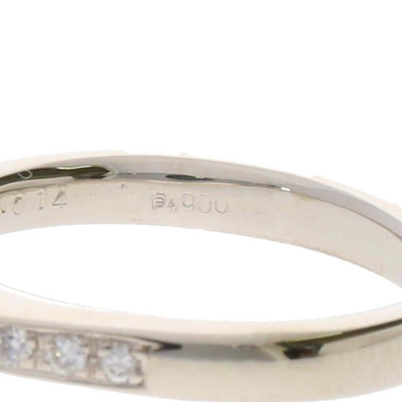 /◎Pt900ダイヤリング1.014/0.13ct//Aランク/59