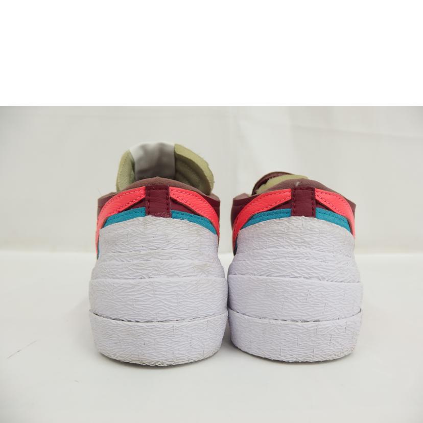 sacai サカイ/KAWS ×sacai × Nike Blazer Low Team Red/DM7901-600//ABランク/82