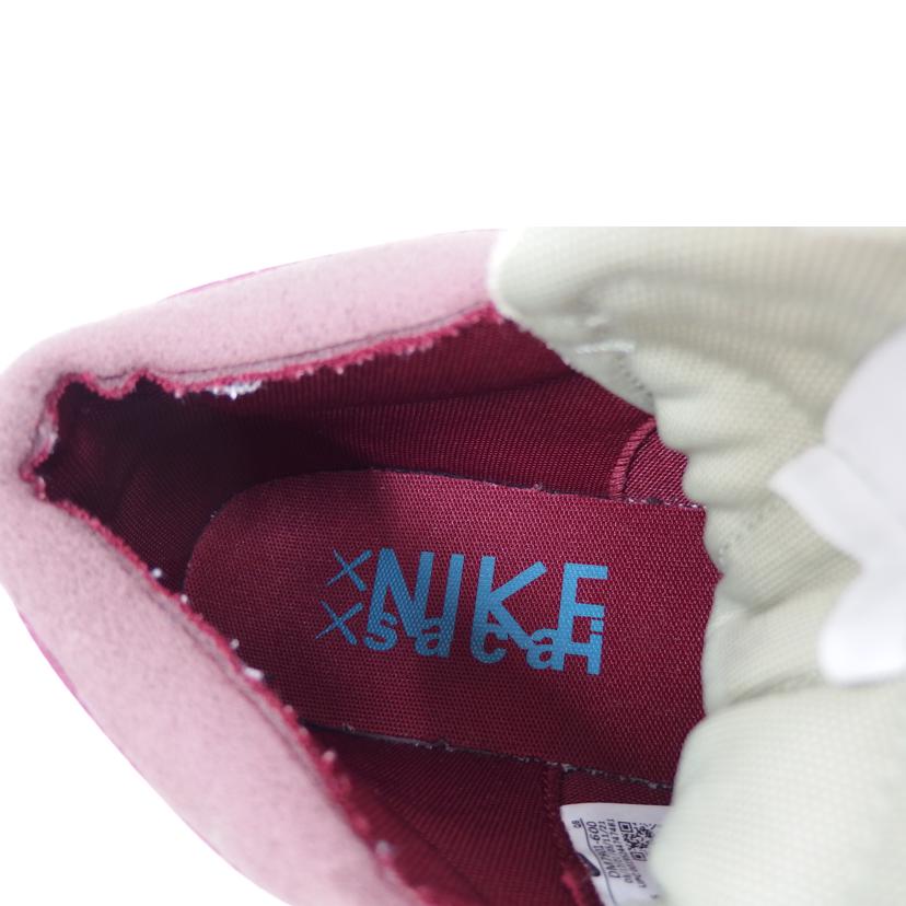 sacai サカイ/KAWS ×sacai × Nike Blazer Low Team Red/DM7901-600//ABランク/82