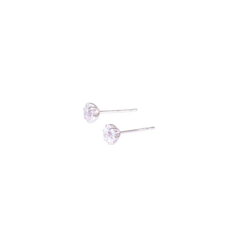 / Pt900ダイヤピアス0.308/0.315ct//Aランク/71