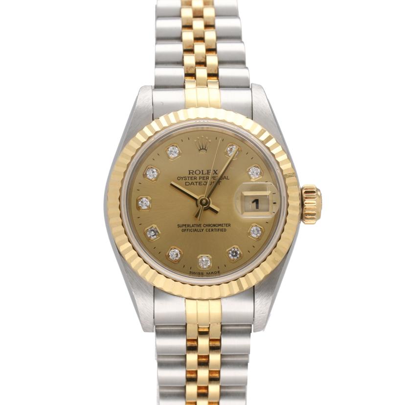 ROLEX ロレックス/デイトジャストレディース 10P新ダイヤ/69173G//U32****/ABランク/93