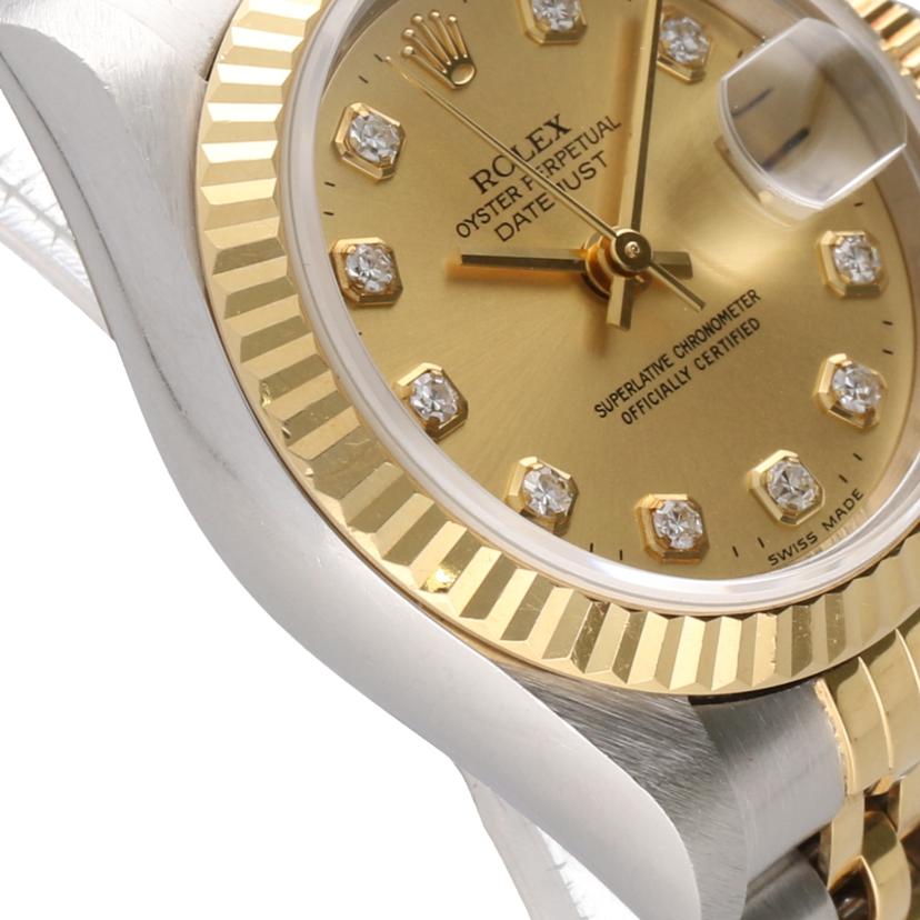 ROLEX ロレックス/デイトジャストレディース 10P新ダイヤ/69173G//U32****/ABランク/93