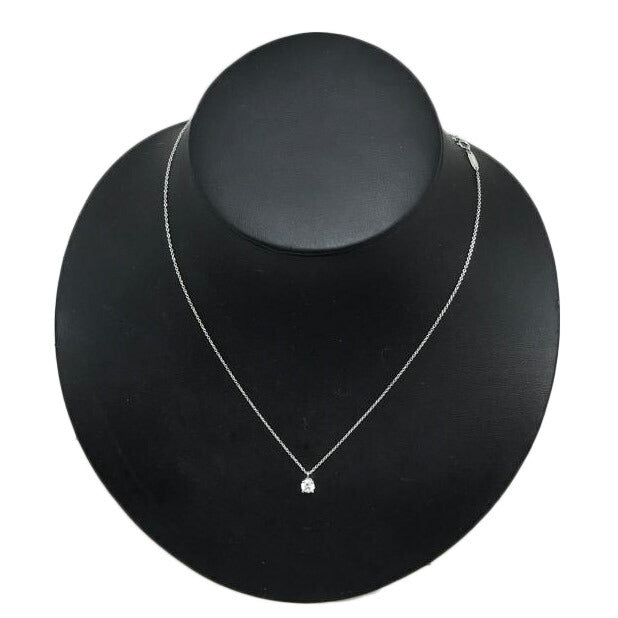TIFFANY ティファニー/ソリティア ネックレス D0.41ct/PT950//M09150522/ABランク/51