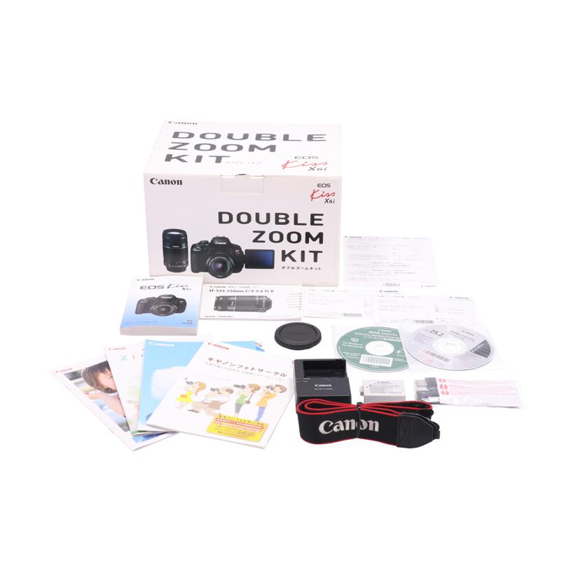 Canon キヤノン /デジタル一眼 ダブルズームキット/EOS Kiss X6i ダブルズームキット//041052001870/Bランク/70