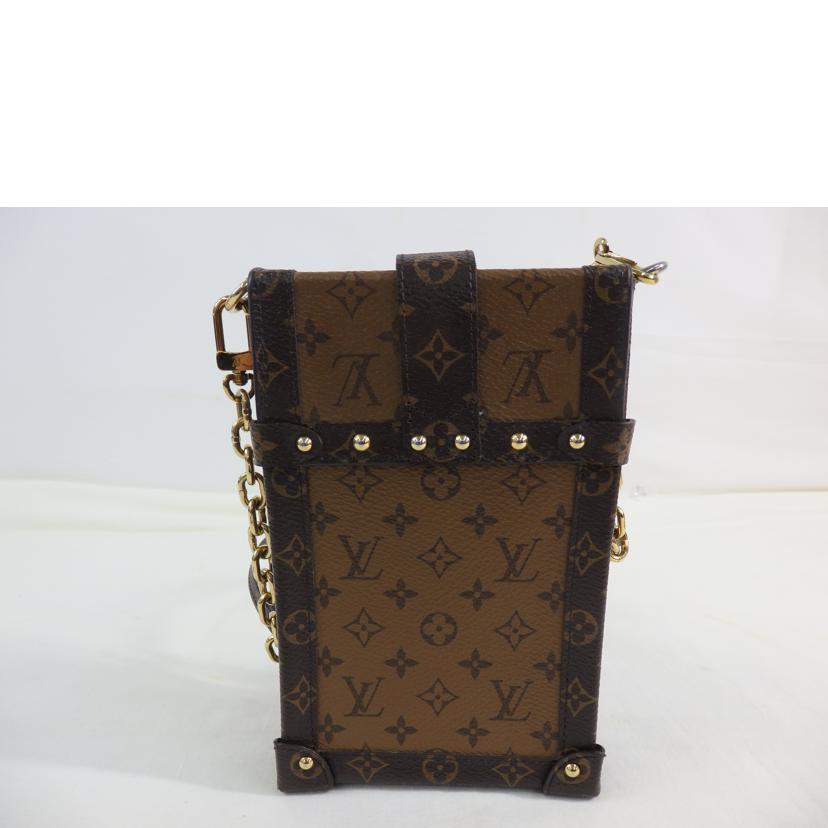 LV ルイヴィトン/ポシェット・トランク・ヴェルティカル/モノグラム・リバース/M67873//RFI****/Aランク/84