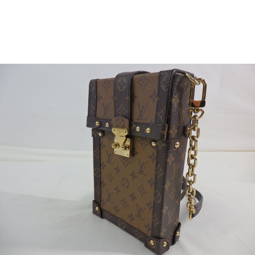 LV ルイヴィトン/ポシェット・トランク・ヴェルティカル/モノグラム・リバース/M67873//RFI****/Aランク/84