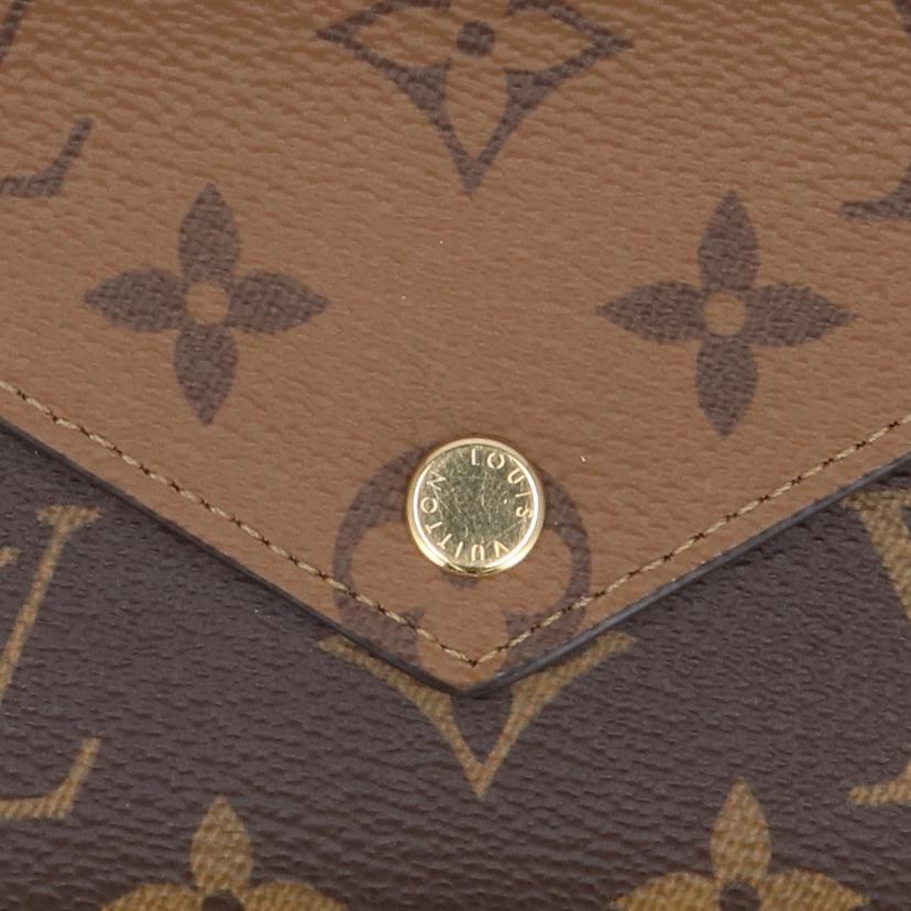LOUIS VUITTON ルイヴィトン/ポルトフォイユヴィクトリーヌ/モノグラムリバース/M81557//IC/Aランク/78