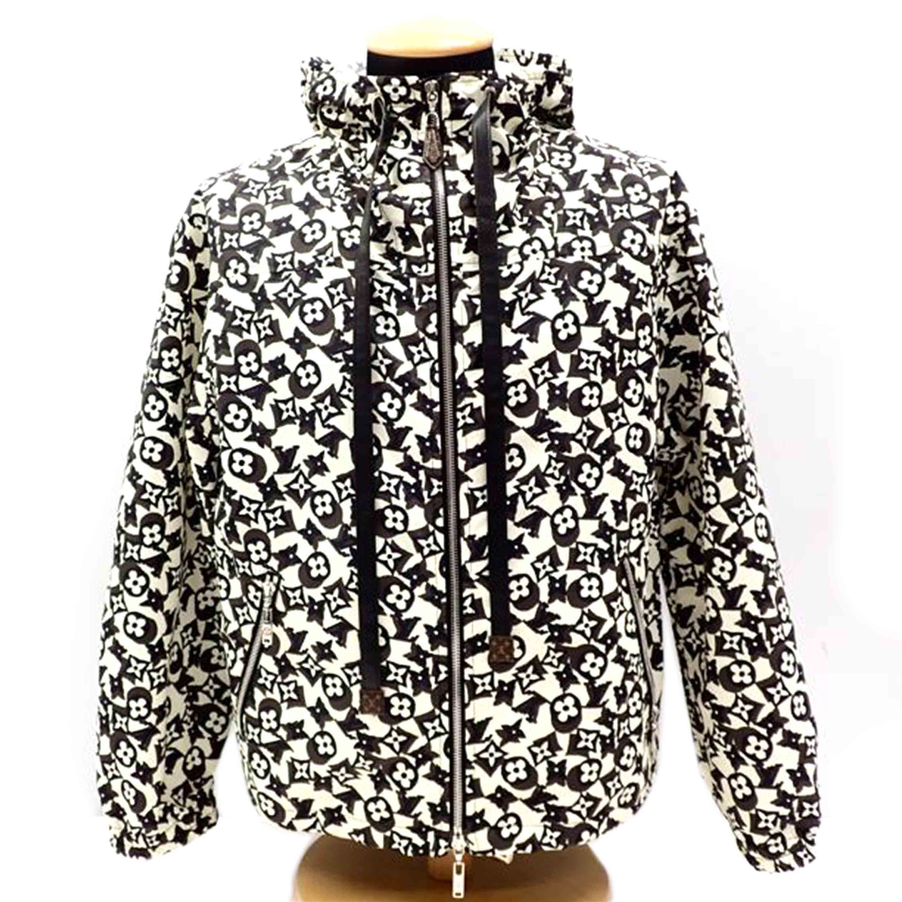 LV LV/フーテッドパーカ/モノグラム/サイズ36//Bランク/62