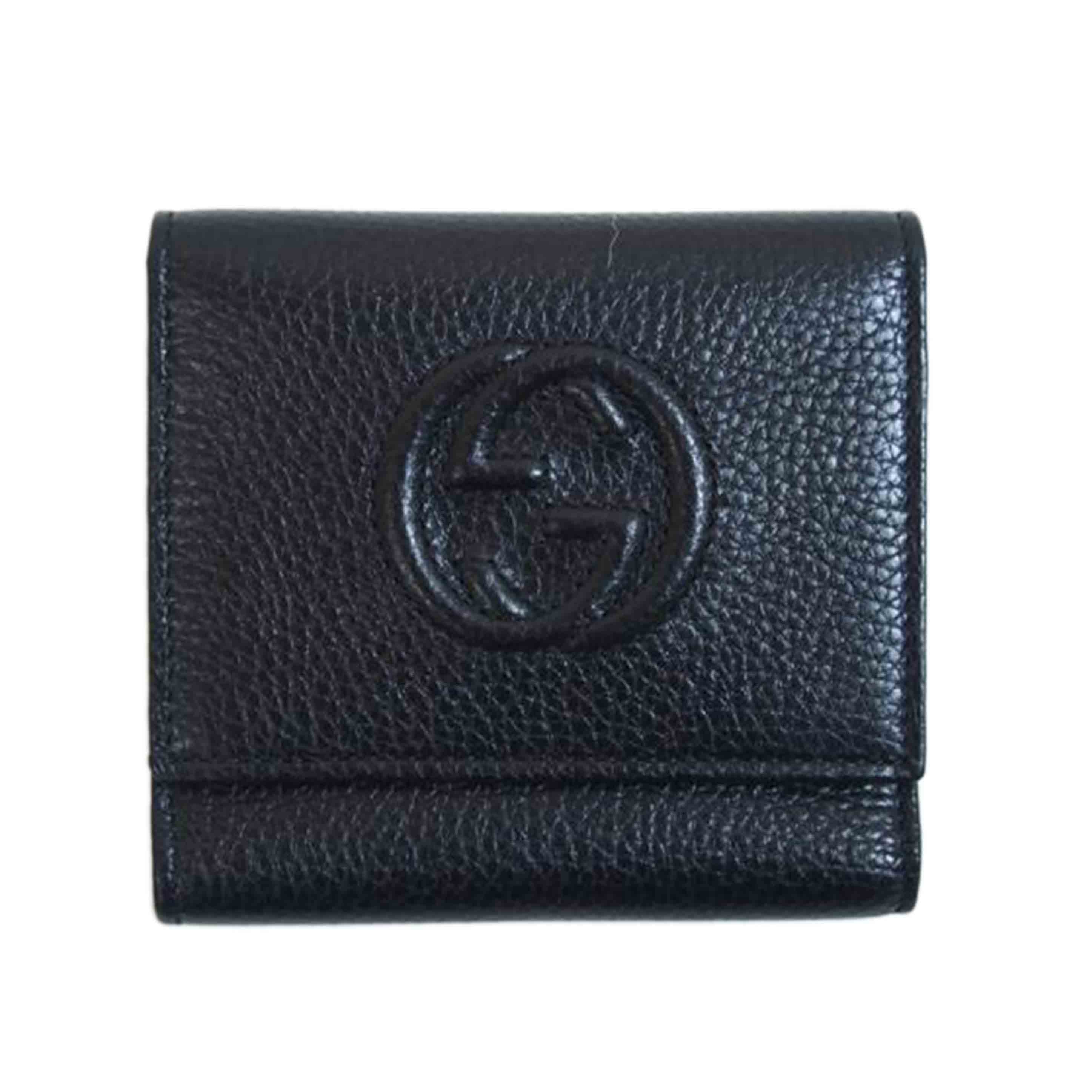 GUCCI グッチ/GGロゴミニコンパクトウォレット/598207//214*/Bランク/71
