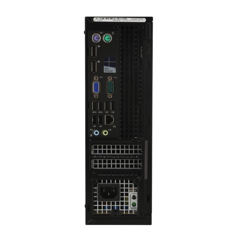 DELL デル /Win10デスクトップPC/OptiPlex 9020/D07S001//FS0XZG2/Bランク/81