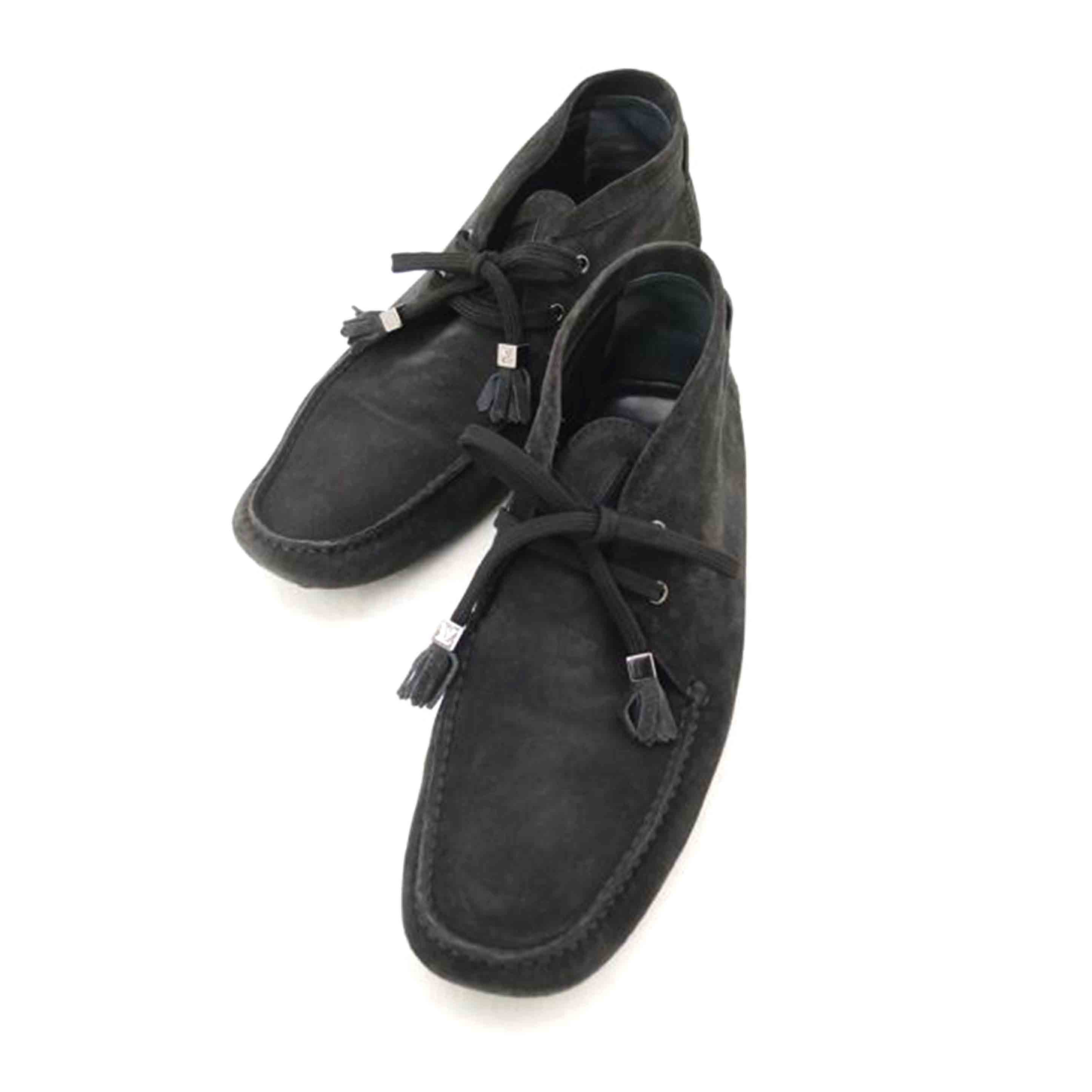 ＬＯＵＩＳ ＶＵＩＴＴＯＮ ルイ・ヴィトン 靴 シューズ 黒 約25.5cm 