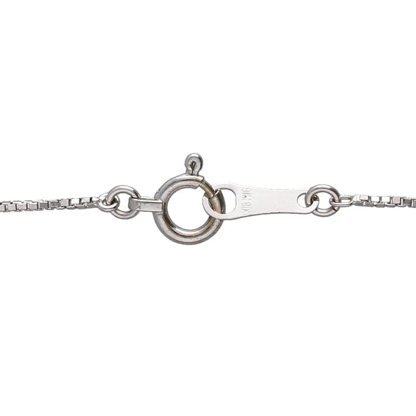 / K18WGダイヤネックレス0.20ct//Aランク/76