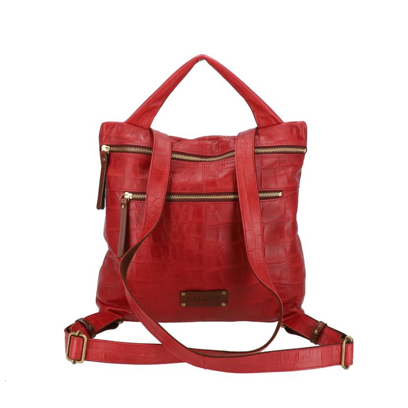 HALEINE アレンヌ/リュックサック/牛革レザークロコ型押し//Aランク/93