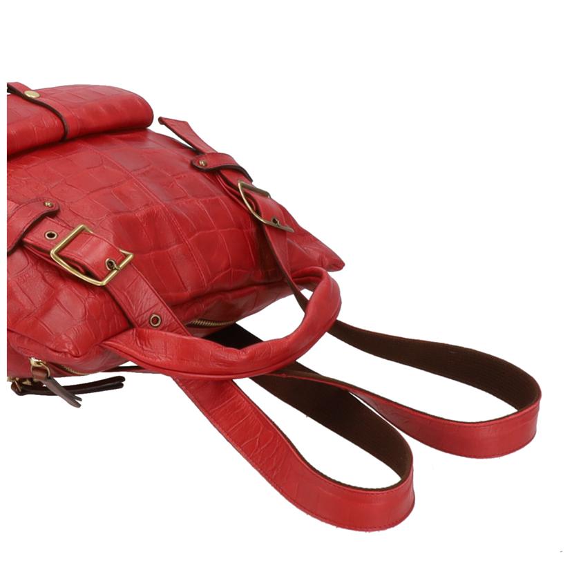 HALEINE アレンヌ/リュックサック/牛革レザークロコ型押し//Aランク/93