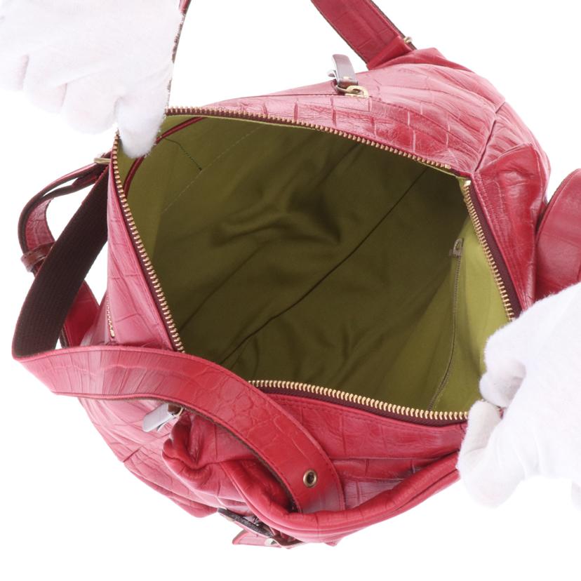 HALEINE アレンヌ/リュックサック/牛革レザークロコ型押し//Aランク/93