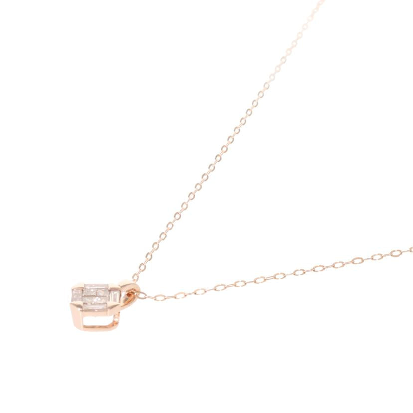 / K18ダイヤネックレス0.25ct//Aランク/76