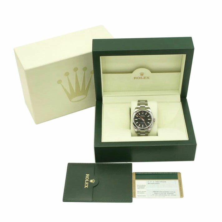 ROLEX ロレックス/ミルガウス・ブラック/V番/116400//V11****/SAランク/94