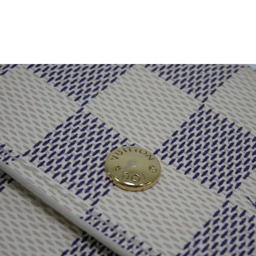 LV ルイヴィトン/ポルトフォイユ・エリーズ/ダミエ・アズール/N61733//SP0***/SAランク/84