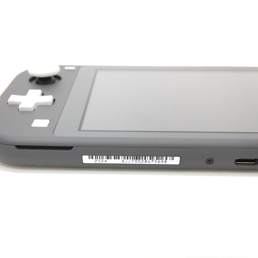 nintendo 任天堂/ニンテンドースイッチLite本体グレー/HDH-S-GAZAA//XJJ10028475698/ABランク/88