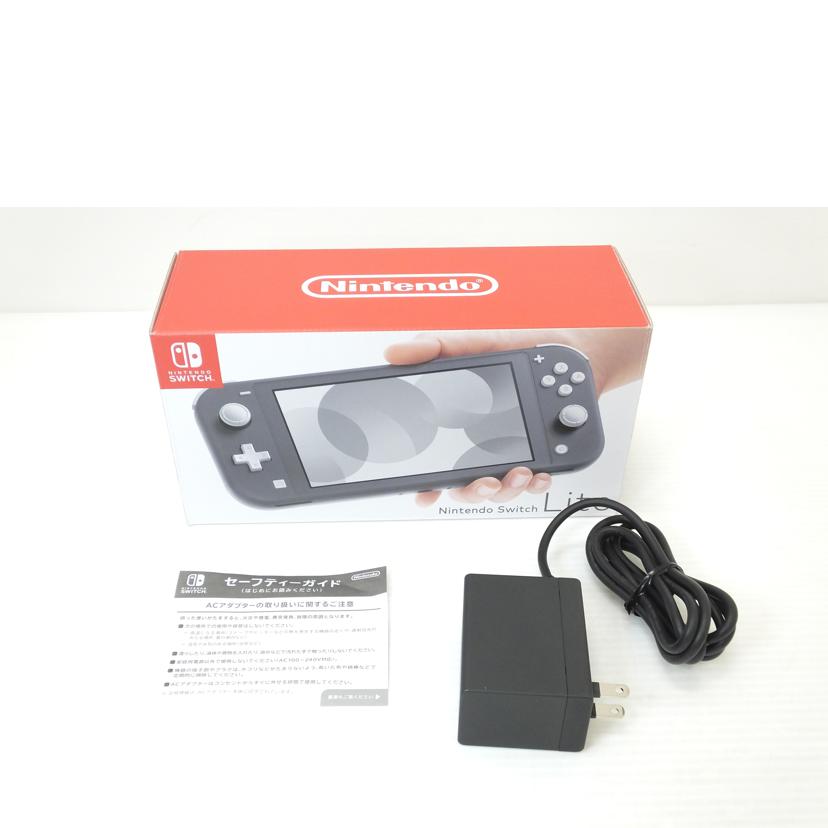 nintendo 任天堂/ニンテンドースイッチLite本体グレー/HDH-S-GAZAA//XJJ10028475698/ABランク/88