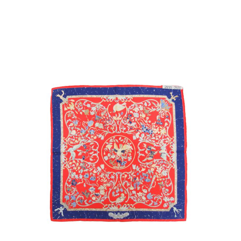 HERMES エルメス/カレ40/東洋の石と西洋の石細工/スカーフ//Aランク/04