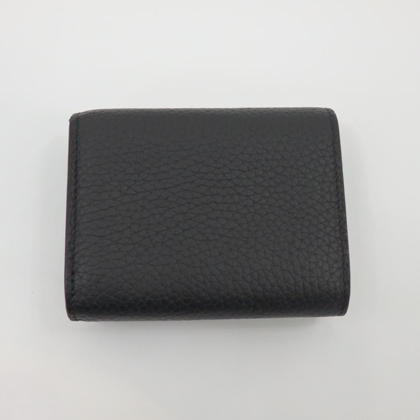 LV ルイ・ヴィトン/ポルトフォイユ・カプシーヌ タイニー/ノワール/M12149//RFI****/ABランク/77