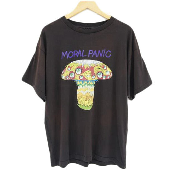 SAINT MICHAEL セントマイケル/SAINT MICHAEL 村上隆コラボ/ヴィンテージ加工半袖Tシャツ/SM-A21-0000-072//サイズ:L/Bランク/19