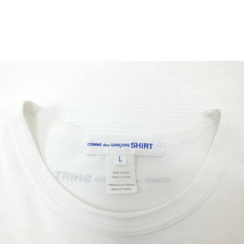 COMME des GRARCONS コムデギャルソン/バックプリントロゴTシャツ/ホワイト/S25120//ABランク/88