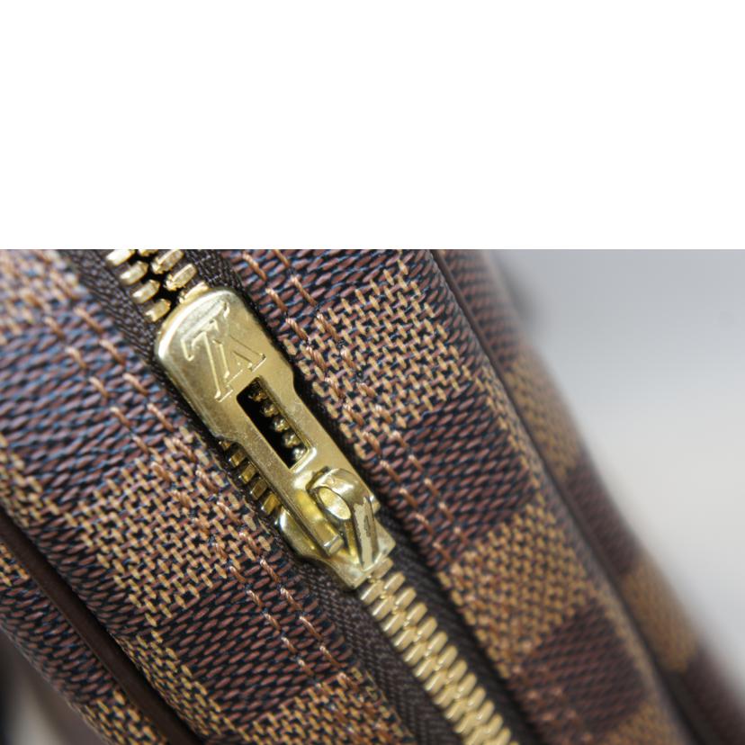 LOUIS VUITTON ルイヴィトン ルイ・ヴィトン ビトン ダミエ・エベヌ 市松模様 ブラウン 茶 ビジネスバッグ ショルダーバッグ ハンドバッグ トートバッグ ブラウン メンズ レディース 定番 人気 LV 斜め掛け 肩がけ/ポルト ドキュマン・ヴォワヤージュ/ダミエ/エベヌ/N41124//TH0***/ABランク/92
