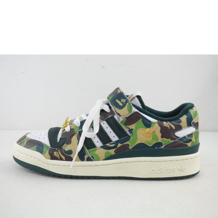 A BATHING APE×adidas A BATHING APE×adidas/Forum 84 Low 30th Anniversary Green Camo/ID4771//ABランク/64