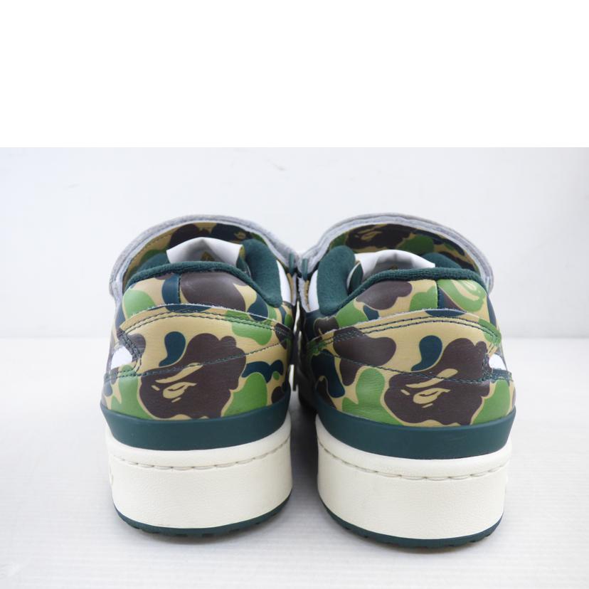 A BATHING APE×adidas A BATHING APE×adidas/Forum 84 Low 30th Anniversary Green Camo/ID4771//ABランク/64