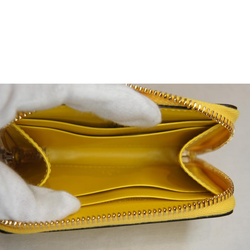 GUCCI グッチ/GGキャンバス/ミニウオレット/コインケース/イエロー/790037//496***/SAランク/92