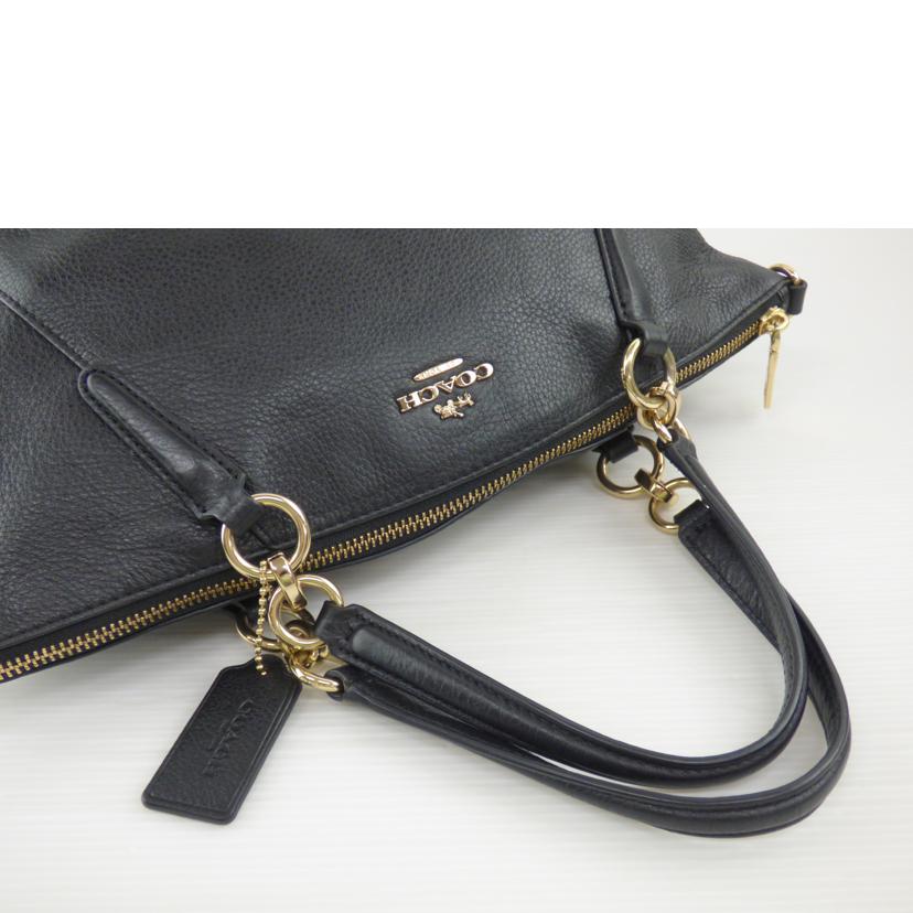 COACH コーチ/レザーハンド/ショルダー欠品/F36675//H17**/Bランク/64