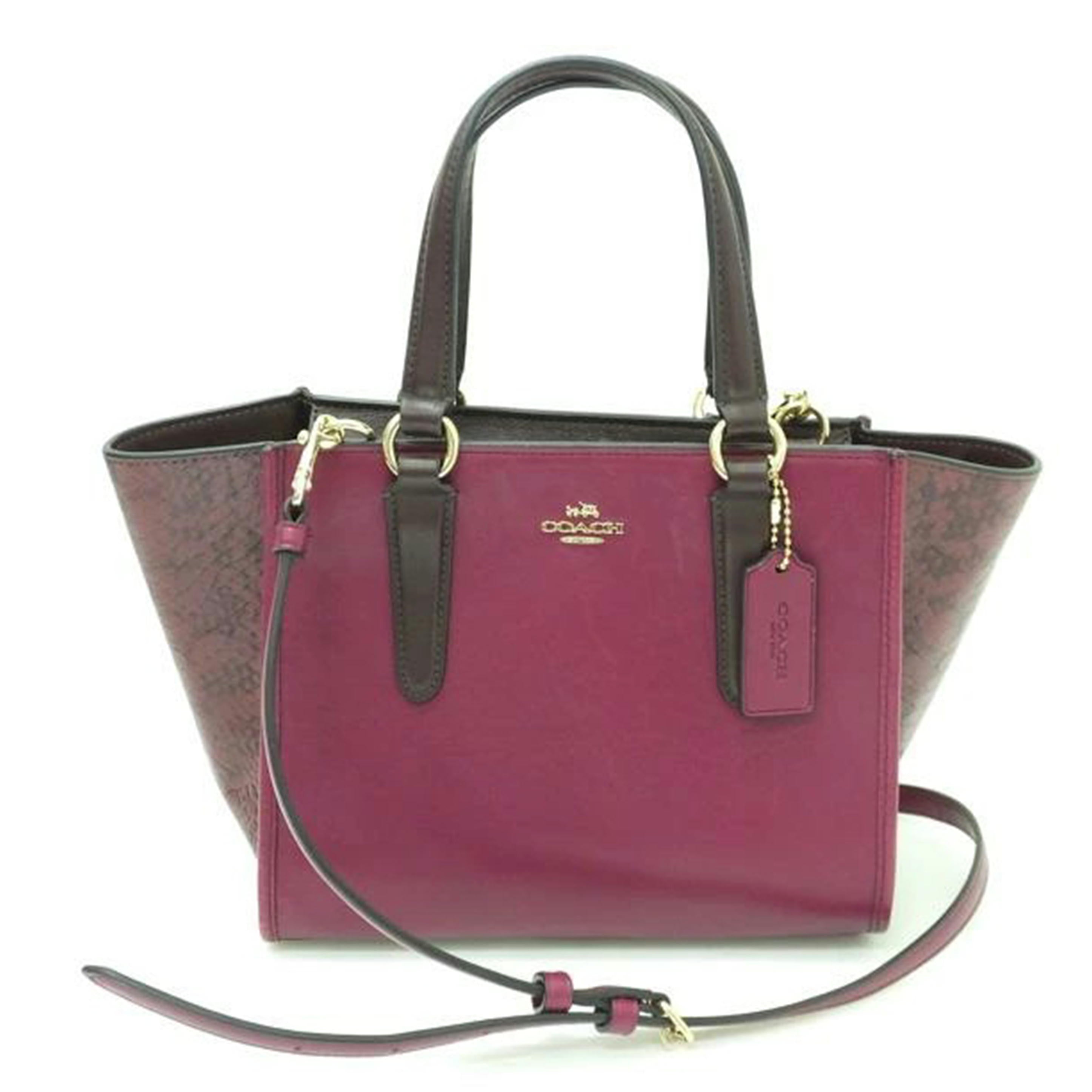 COACH コーチ/2WAY型押しレザーハンドバッグ/G1573//365**/ABランク/88