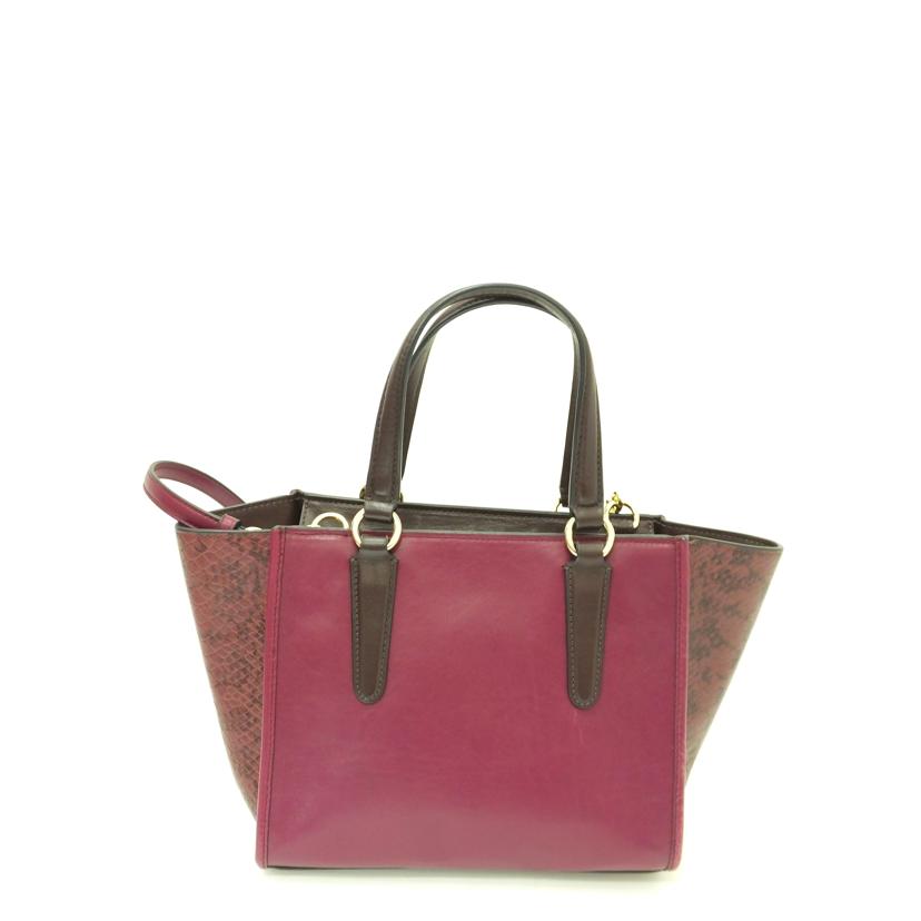 COACH コーチ/2WAY型押しレザーハンドバッグ/G1573//365**/ABランク/88