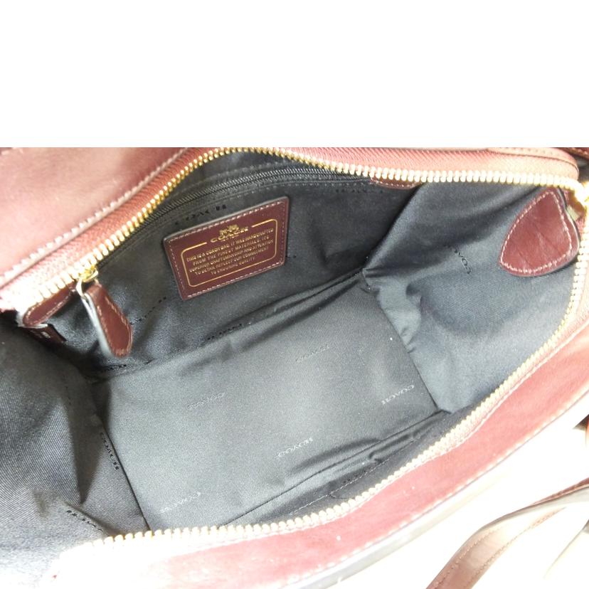 COACH コーチ/2WAY型押しレザーハンドバッグ/G1573//365**/ABランク/88