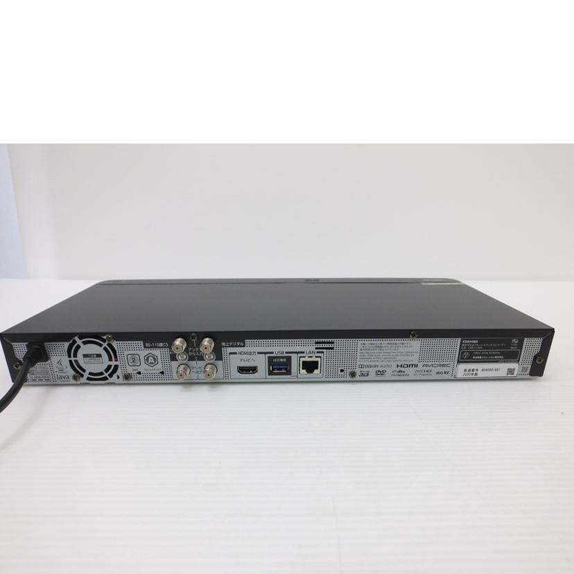TOSHIBA TOSHIBA/BD/HDDレコーダ-1TB/DBR-T1009/DBR-T1009//N040901861/ABランク/88