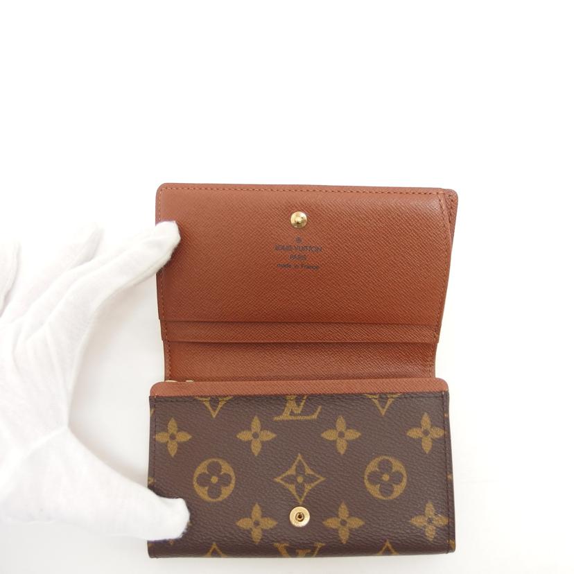 LV ルイ・ヴィトン/ポルトモネ・ビエ・トレゾール/モノグラム/M61730//CT0***/Aランク/04