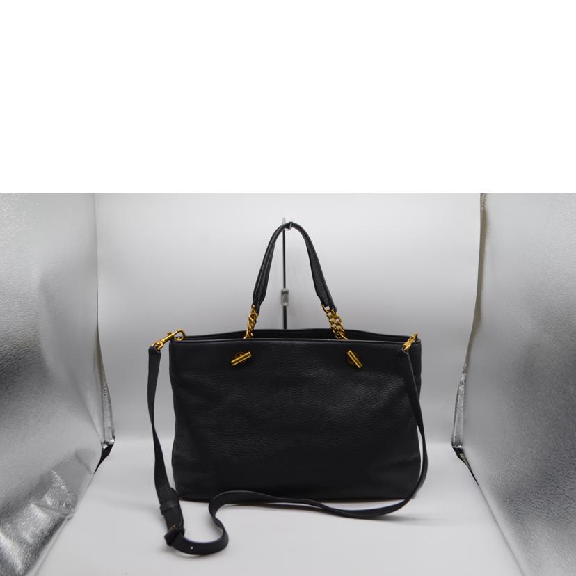 TORY BURCH トリーバーチ/チェルシーロゴポケット2wayレザートート/40125-104//Aランク/89