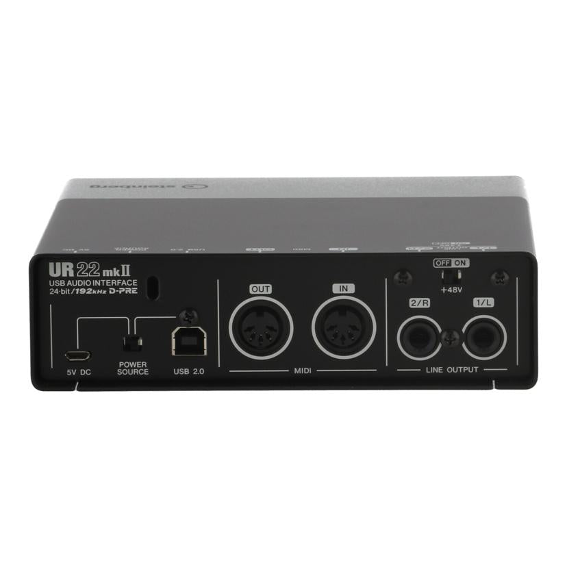 Steinberg スタインバーグ /オーディオインターフェイス/UR22 mkII//21YEWL01769/ABランク/77