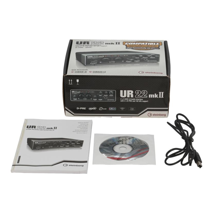 Steinberg スタインバーグ /オーディオインターフェイス/UR22 mkII//21YEWL01769/ABランク/77