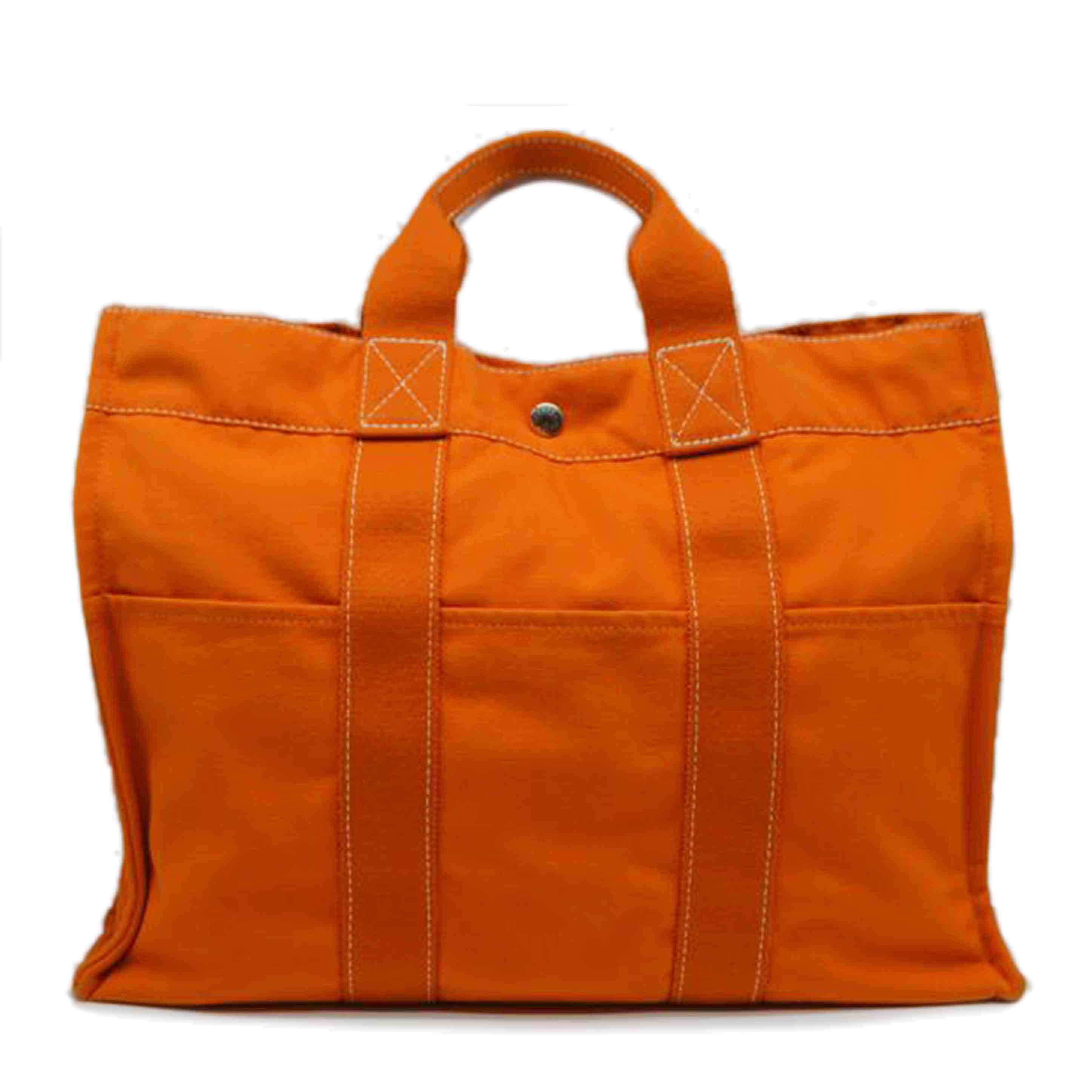 HERMES エルメス/ドーヴィルMM/フレンチフェスティバル/オレンジ//240****/ABランク/89