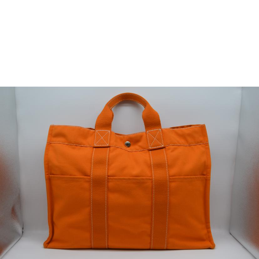 HERMES エルメス/ドーヴィルMM/フレンチフェスティバル/オレンジ//240****/ABランク/89